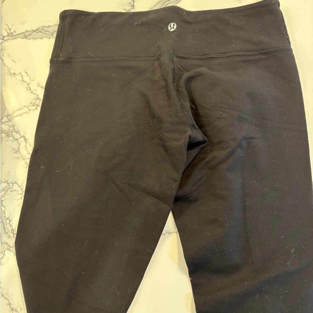 lululemon wunder under Black Leggings Full-Length Yoga Wear